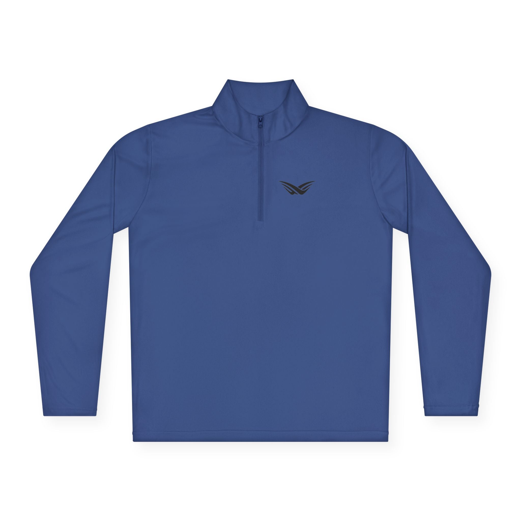JNG Emblem Quarter-Zip Pullover — Minimalist Wing Logo | Move with Purpose