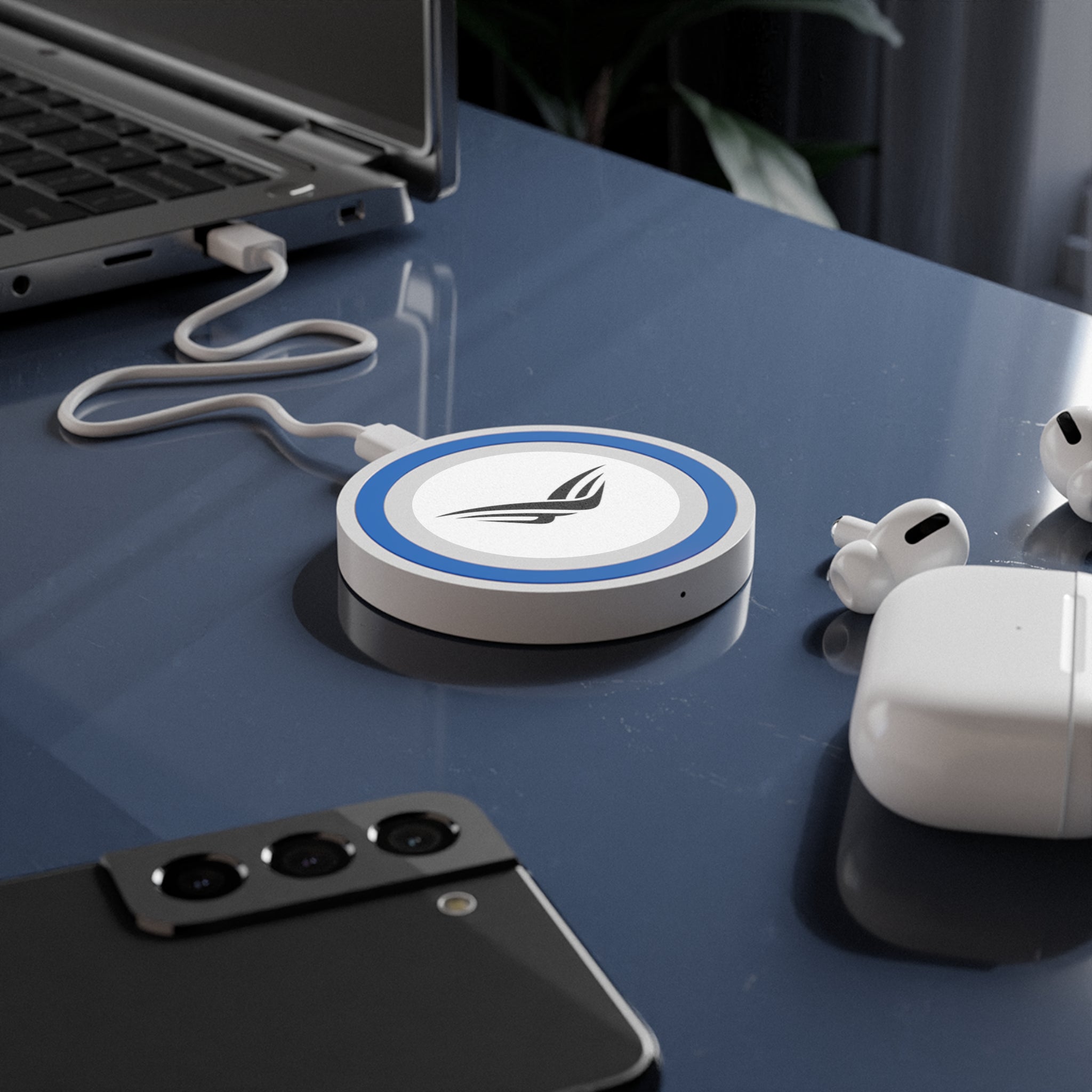 Wireless Charging Pad — Quake Logo Fast Qi Charger