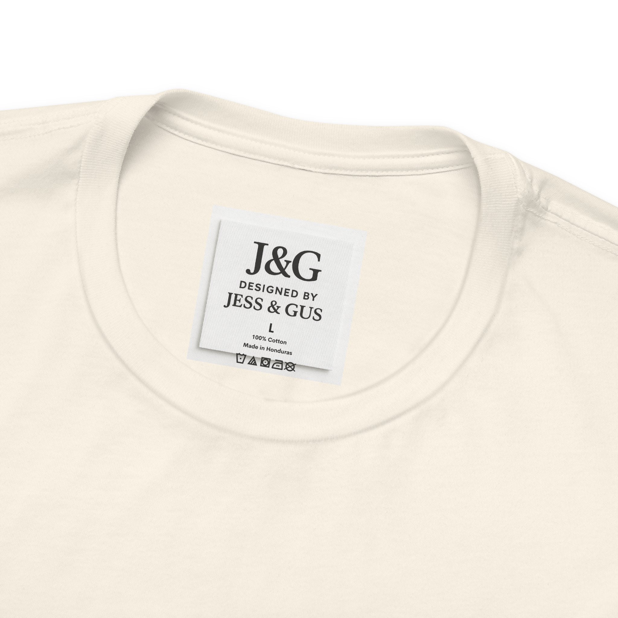 Light Collection Tee — J&G Classic White Unisex Shirt