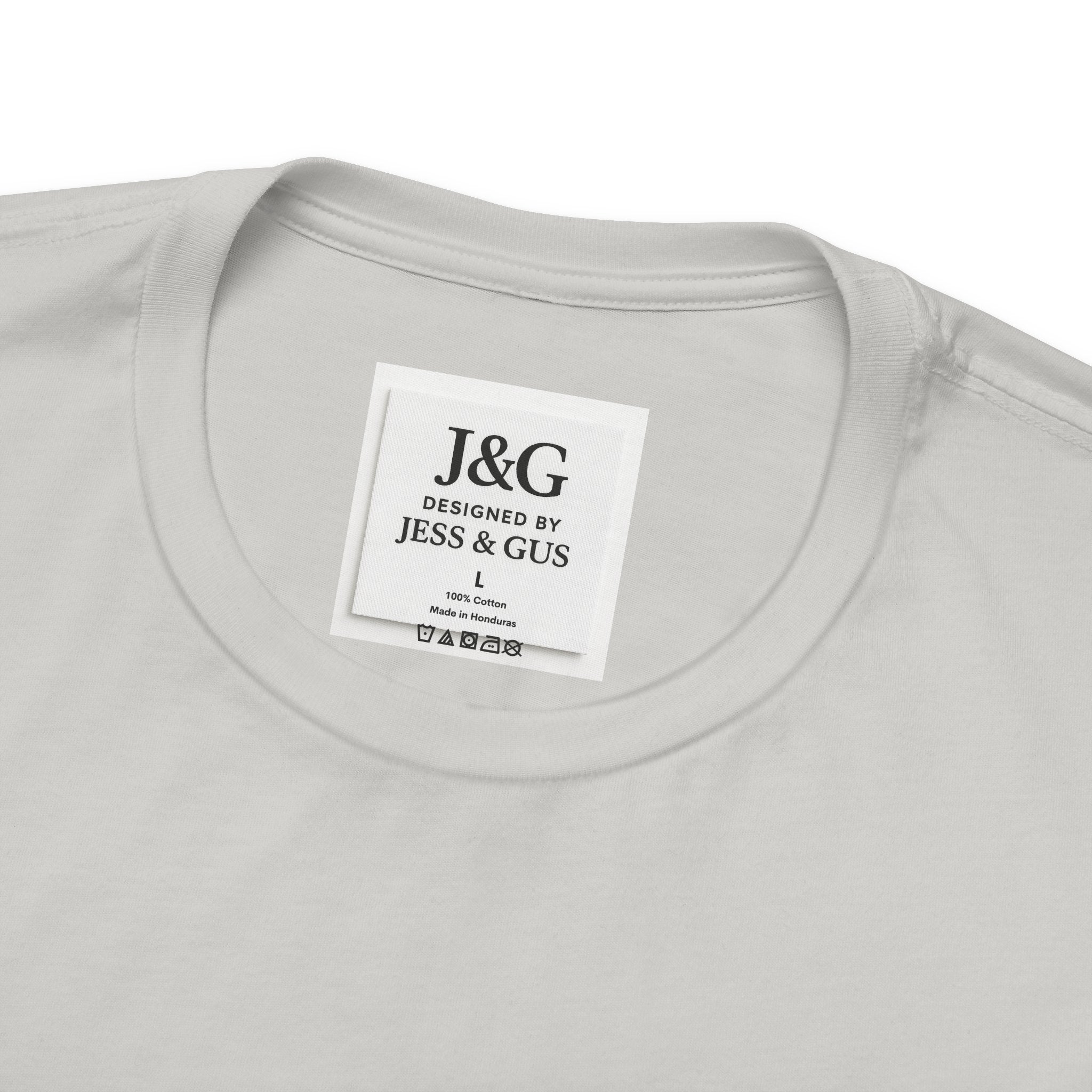 Light Collection Tee — J&G Classic White Unisex Shirt