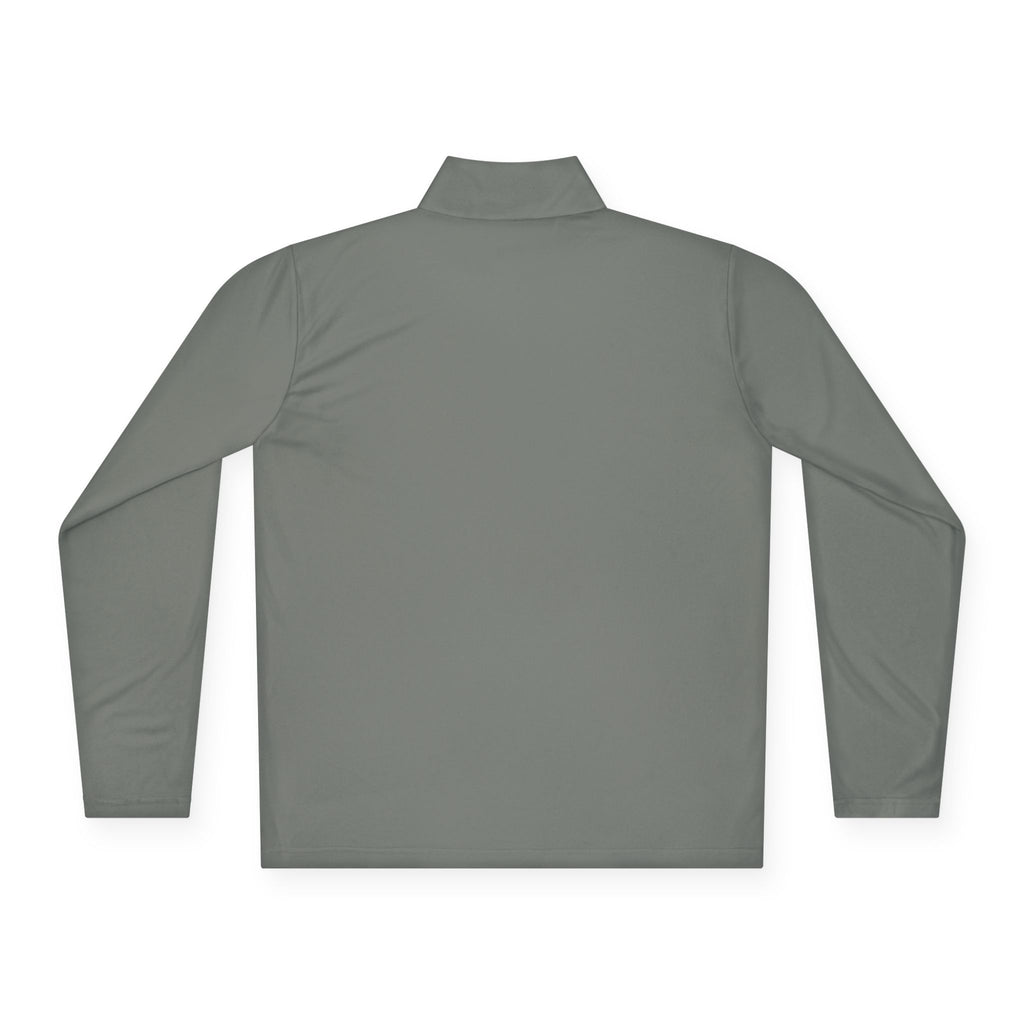 JNG Emblem Quarter-Zip Pullover — Minimalist Wing Logo | Move with Purpose
