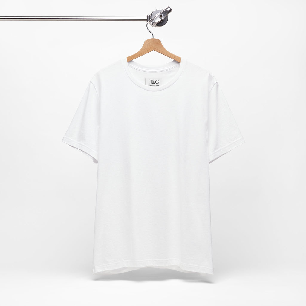 Light Collection Tee — J&G Classic White Unisex Shirt