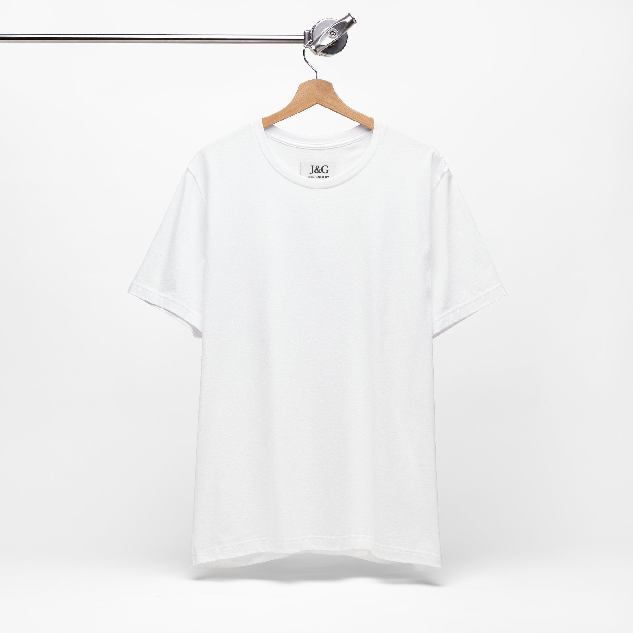 Light Collection Tee — J&G Classic White Unisex Shirt