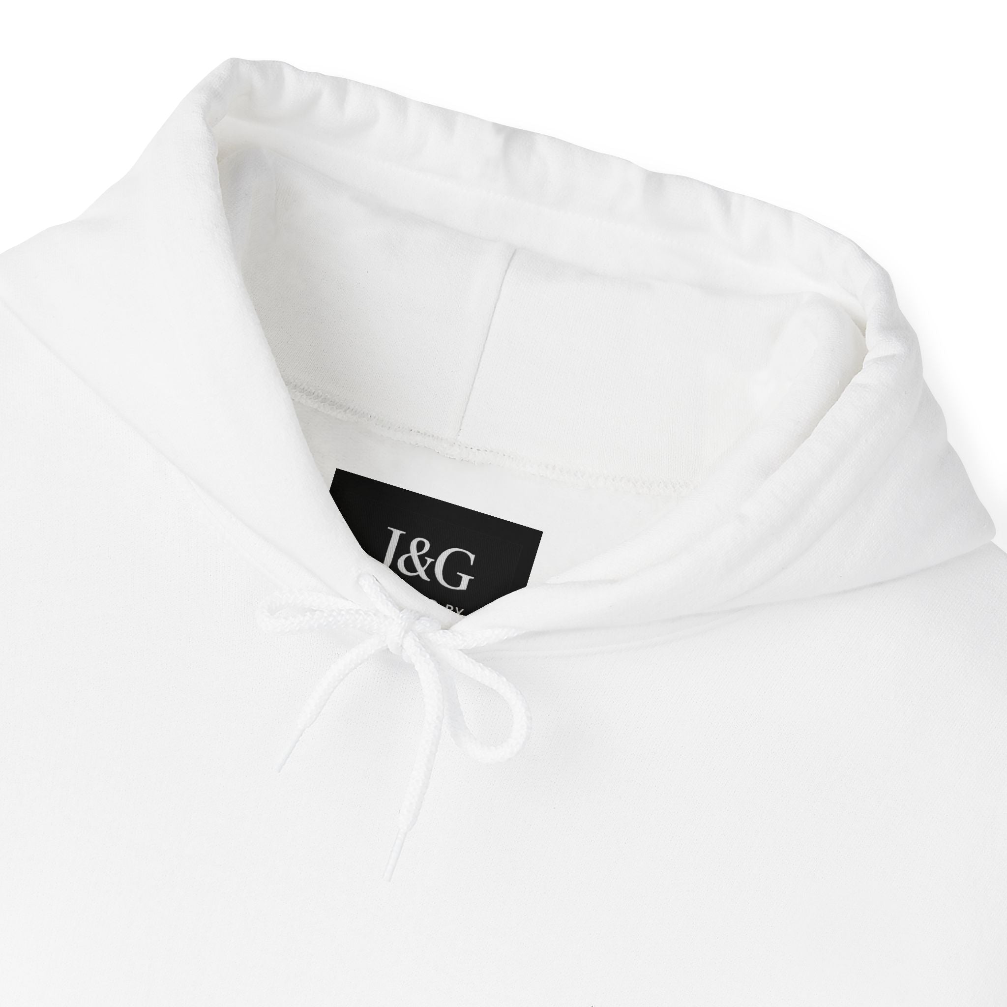 JNG Essential Hoodie — Minimalist Premium Pullover with White Logo