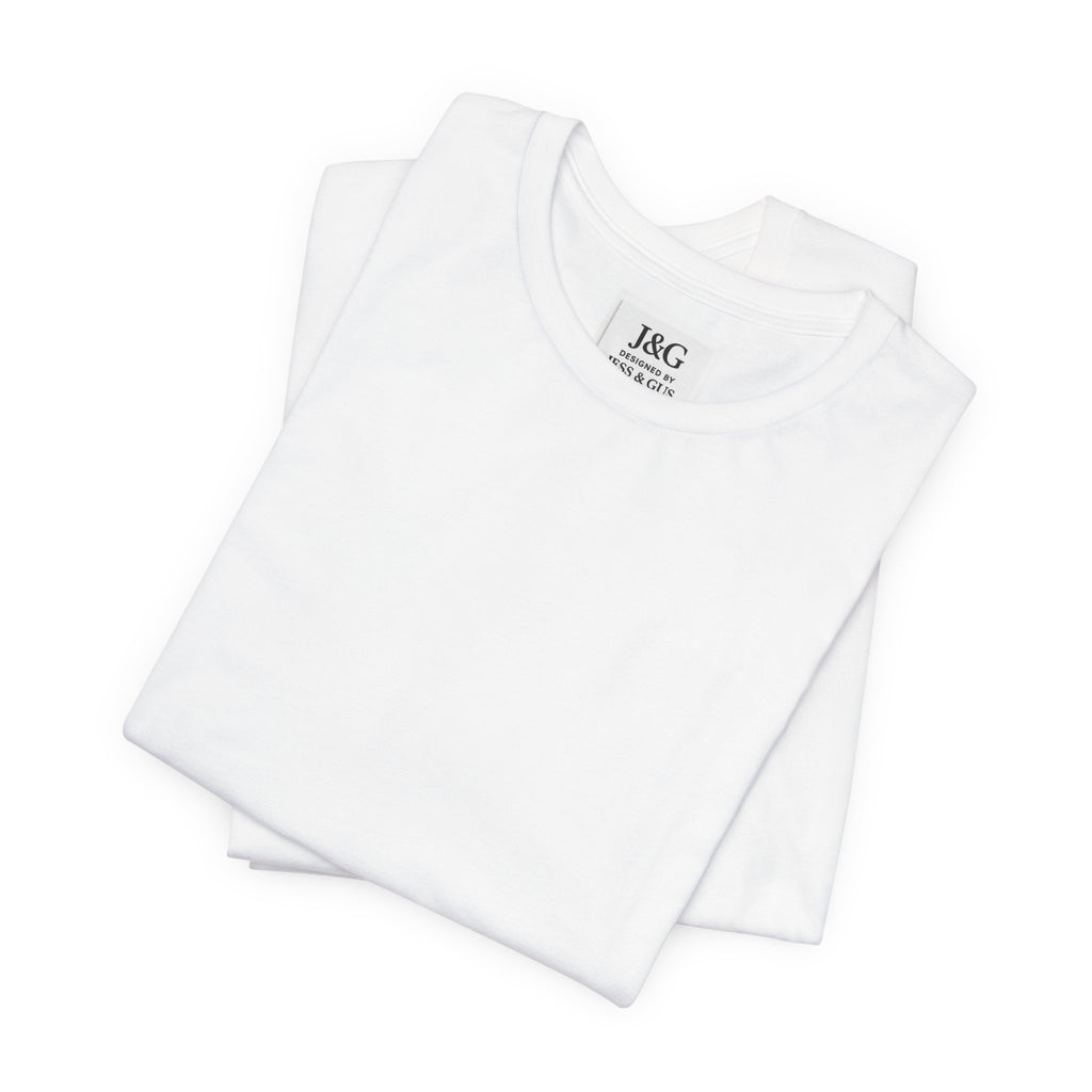 Light Collection Tee — J&G Classic White Unisex Shirt