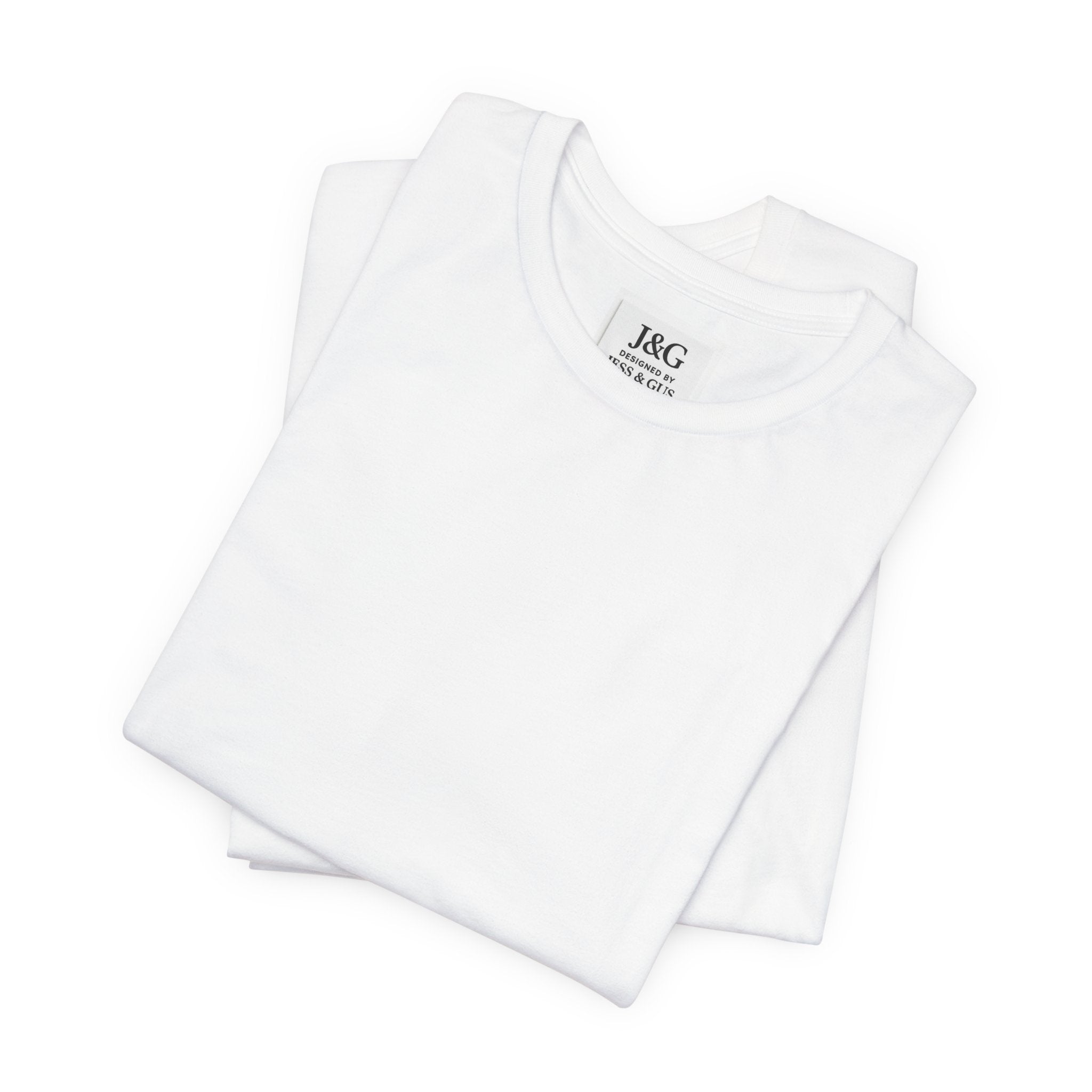 Light Collection Tee — J&G Classic White Unisex Shirt